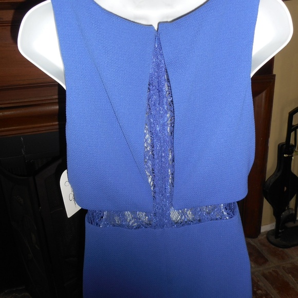 NWT Jessica Simpson periwinkle popover dress, 4 - Picture 6 of 8